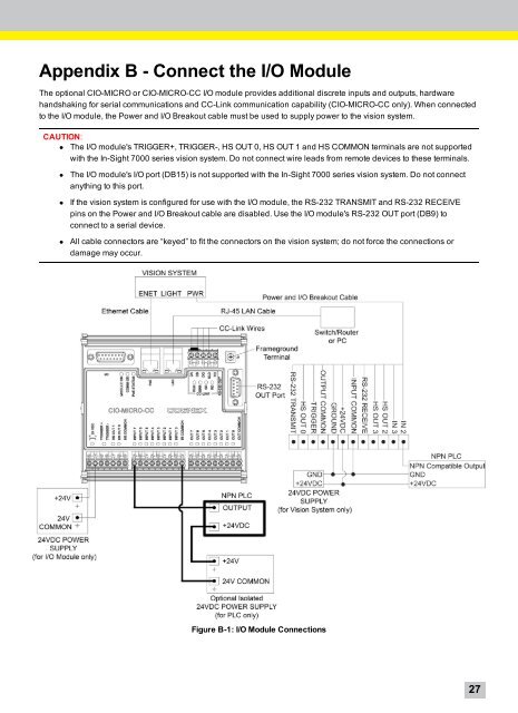 In-Sight 7000 Series Vision System Installation Manual - Automation ...