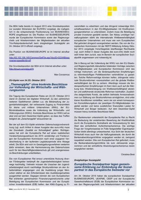 Euro-Info Nr. 05/2013