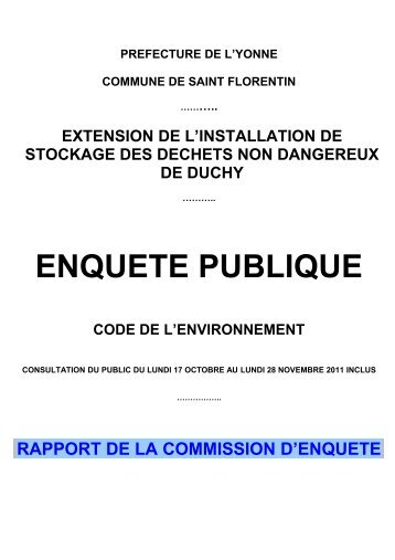 rapport - Les services de l'Ãtat dans l'Yonne