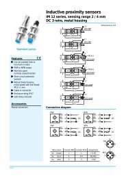 IM 12 series, sensing range 2