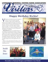 Happy Birthday Richie! - Livingston Memorial Visiting Nurses ...