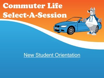 Commuter Life presentation - Immaculata University