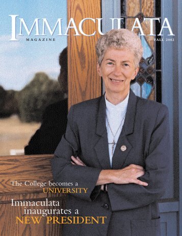 IU Magazine Fall 2002 - Immaculata University