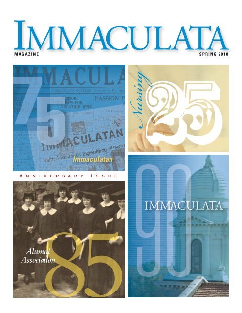 Iu Magazine Immaculata University