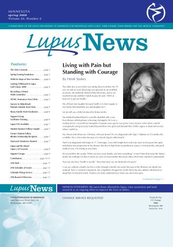 Spring - Lupus Foundation of Minnesota
