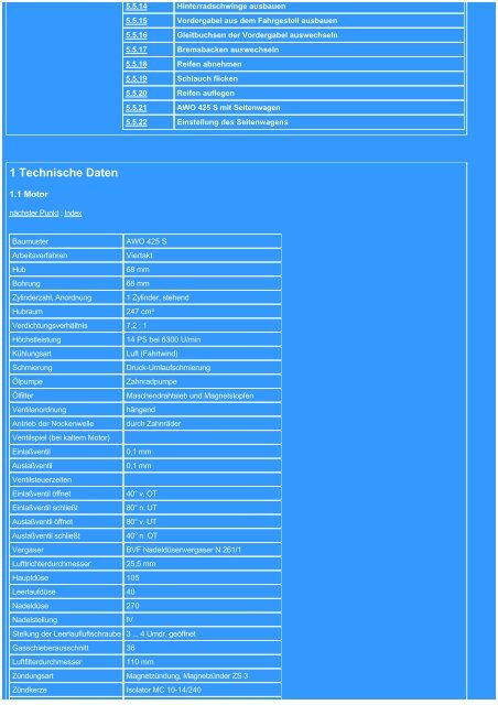 www.bayer-frank.de Betriebsanleitung Simson AWO 425 S ...