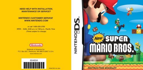 New Super Mario Bros. - Nintendo DS, Nintendo DS