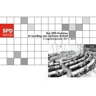 Die SPD-Fraktion im Landtag von Sachsen-Anhalt, 6. Legislaturperiode 2011-2016