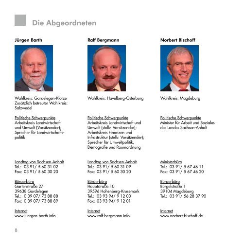 Die SPD-Fraktion im Landtag von Sachsen-Anhalt, 6. Legislaturperiode 2011-2016