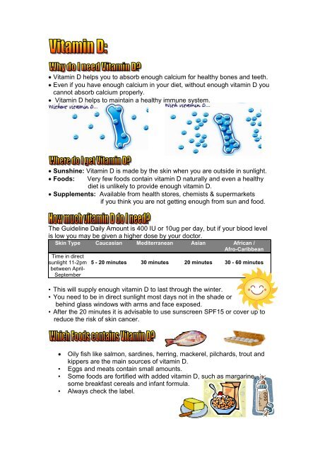 Vitamin D Helps You To Absorb Enough Calcium For Healthy