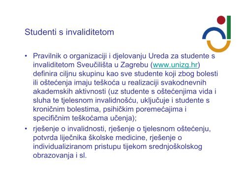 Ured za studente s invaliditetom Sveučilišta u Zagrebu