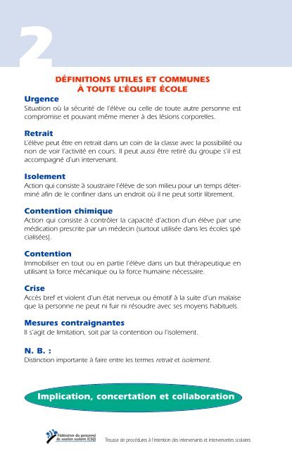 Mesures contraignantes - Syndicat de Champlain