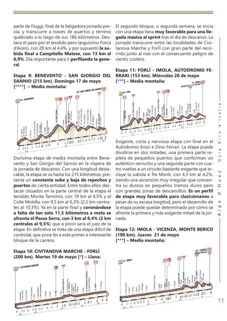 Guía Giro d'Italia 2015