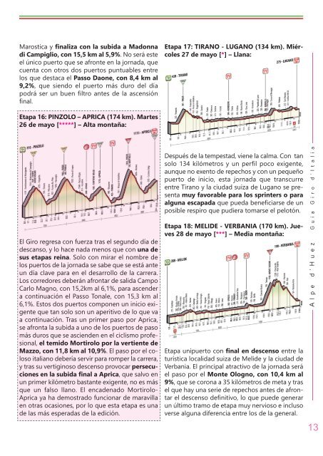 Guía Giro d'Italia 2015