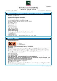 Technisches Datenblatt / Sicherheitsdatenblatt fÃ¼r CRA ISO-2 als PDF