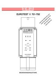 EUROTEST II 701-702