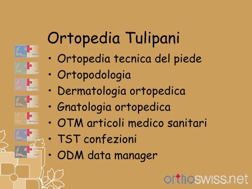 Tecnica ortopediche - orthoswiss