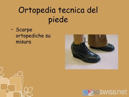 Tecnica ortopediche - orthoswiss