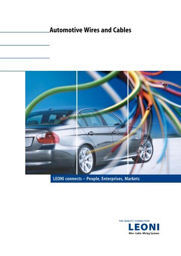 Automotive Wires and Cables - Leoni