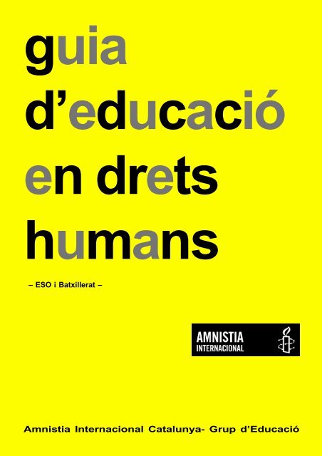 Guia en format PDF - Amnistia Internacional Catalunya