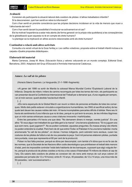 Guia en format PDF - Amnistia Internacional Catalunya