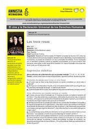 Las trece rosas - Amnistia Internacional Catalunya