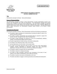 JOB DESCRIPTION Administrative Assistant to Director