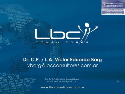Dr. CP / LA VÃ­ctor Eduardo Barg