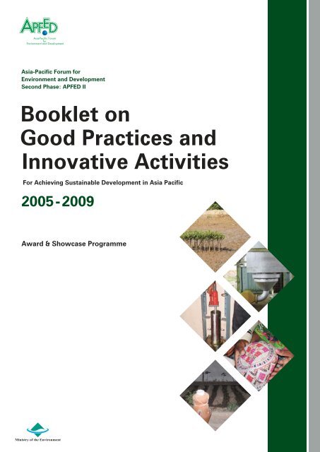 APFED Booklet on Good Practices and Innovative Activities 2005 ...