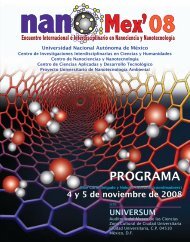 Programa - Centro de Investigaciones Interdisciplinarias en Ciencias y