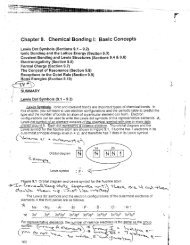 Chapter 9, Chemical Bonding i: Basic Concepts