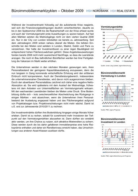 zyklen 2.1 Exogene Faktoren - HSH Nordbank AG