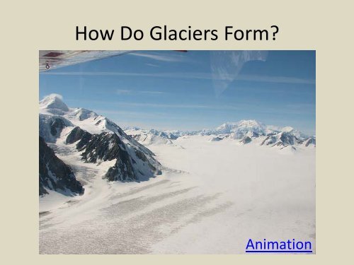 GLACIERS & PERMAFROST