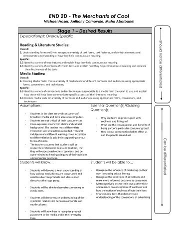 unit overview - English with Mr. Abarbanel