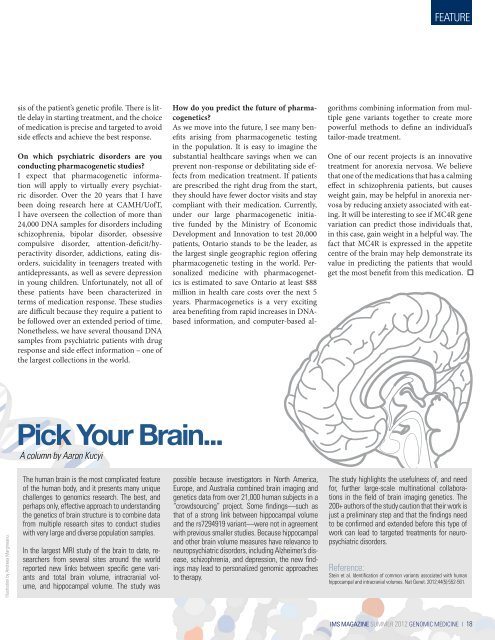 IMS Magazine - Summer 2012 edition in PDF format - Institute of ...