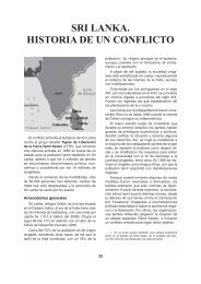 SRI LANKA. HISTORIA DE UN CONFLICTO