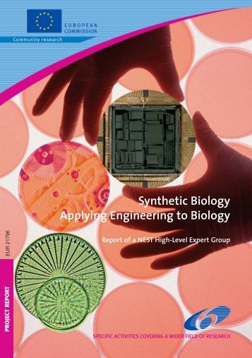 Synthetic Biology Applying Engineering to Biology - Europa