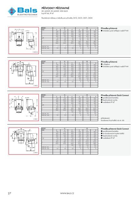 BALS - produktovÃ½ katalog 2010 - NG ELEKTRO TRADE, as