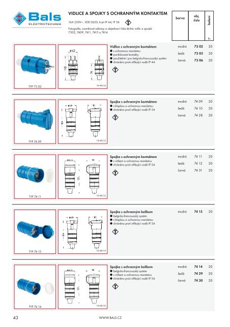 BALS - produktovÃ½ katalog 2010 - NG ELEKTRO TRADE, as