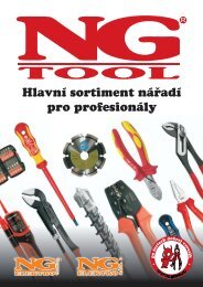 NG TOOL katalog - NG ELEKTRO TRADE, as