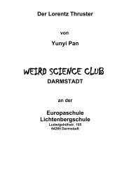 Der Lorentz Thruster als pdf - Weirdscience-club.de