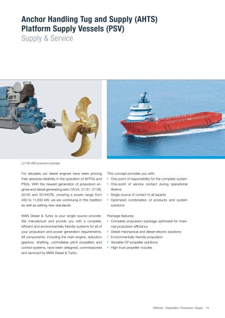 Offshore Engine Selection Guide - MAN Diesel & Turbo Canada