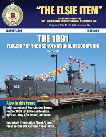 THE 1091 THE 1091 - USS Landing Craft Infantry National Association