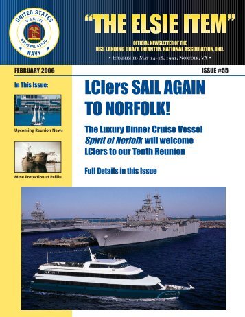 elsie item issue 55 - USS Landing Craft Infantry National Association