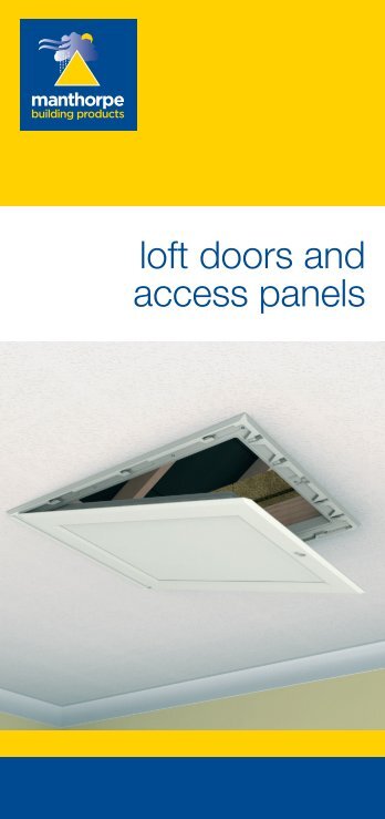 Manthorpe Loft Doors & Access Panels - RIBA Product Selector