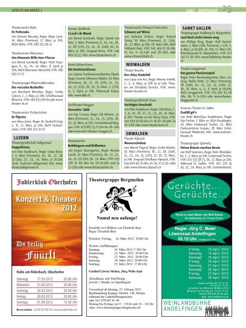 Ausgabe 1203.pdf - Theater-Zytig