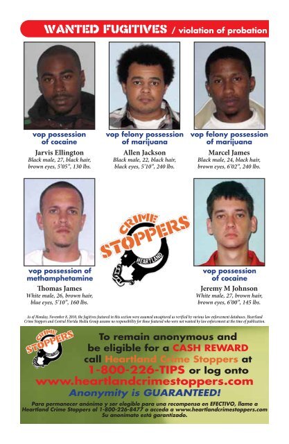 Call Crime Stoppers at 1-800-226-TIPS(8477) - Heartland Crime ...