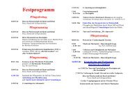 Festprogramm