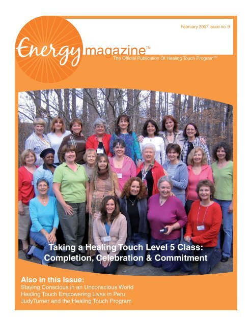 February 2007: Taking a Healing Touch Level 5 ... - Energy Magazine