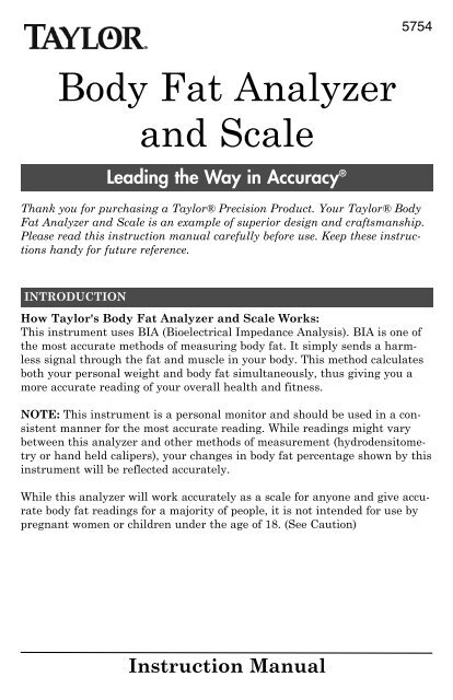 Body Fat Analyzer and Scale - Yimg